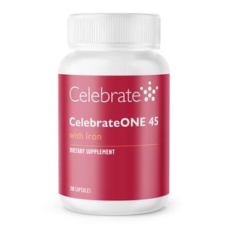 CelebrateONE 45 Once Daily Bariatric Multivitamin with Iron Capsules