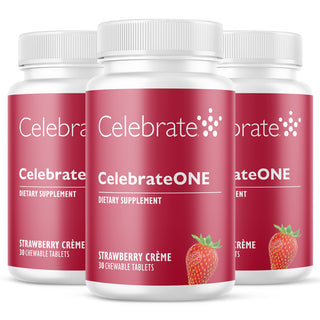 CelebrateONE Once Daily Bariatric Multivitamin sans Fer, A mâcher