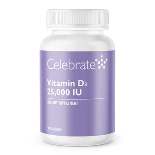 Capsules de Vitamine D3 625mcg (25.000 UI) 