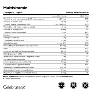 Bariatric Multivitamin, Iron Free