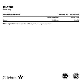 Biotine 5000 mcg