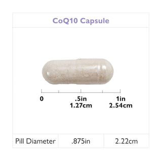 CoQ10 (koenzym Q10), 100 mg