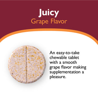 Multi-ADEK Vitamin with 60mg Iron, Chewable, Grape