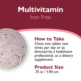 Bariatric Multivitamin without Iron, Chewable