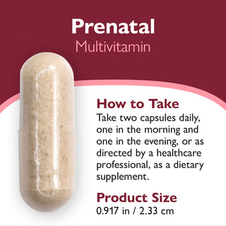 Bariatric Prenatal Vitamin with Iron, Capsules