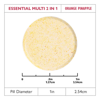 Multivitamine essentiel 2 en 1 avec Calcium A mâcher 