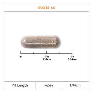 Fer 60 mg + Vitamine C, Gélules