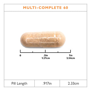 Multi-Complete 60 Bariatric Multivitamin z kapsułkami Żelazo 